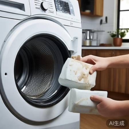 洗衣机槽块,清洁小妙招