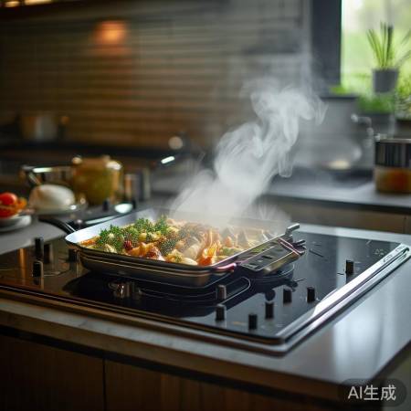 索太集成灶负离子除异味,厨房清