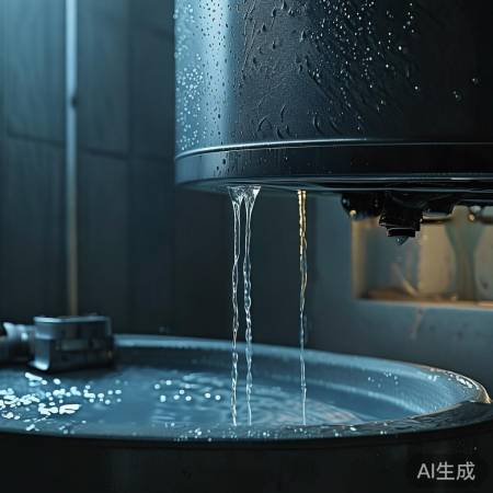 热水器无电仍流水，声疑水流引。