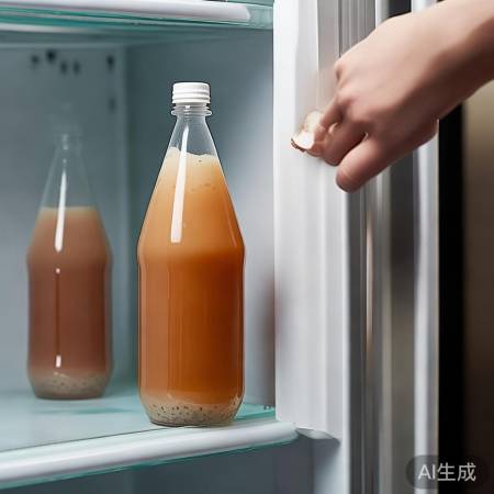 冷藏Coco奶茶,谨防变质。