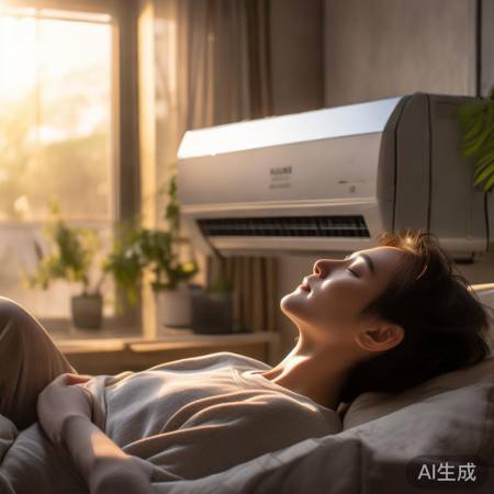 大金空调静音,清凉静夜福