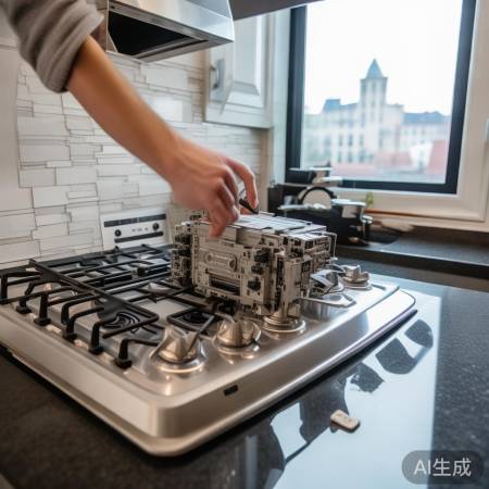 安全更换,先关火源,细心操作。