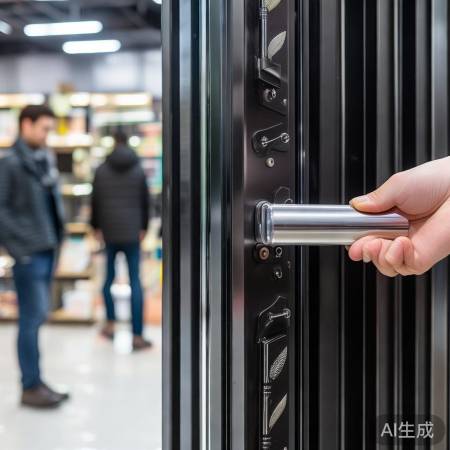 防盗门辨合格:厚钢板、强锁具、