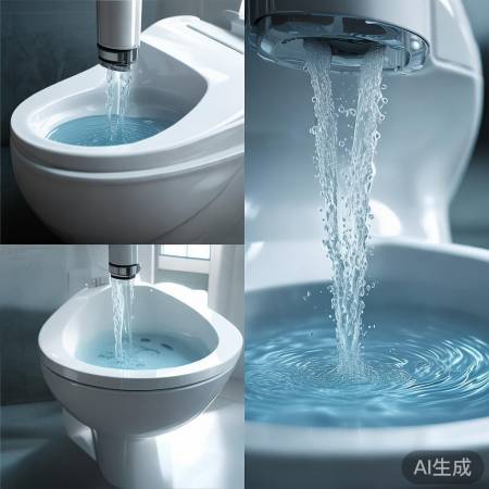 马桶冲洗方式：喷射、漩涡、脉冲