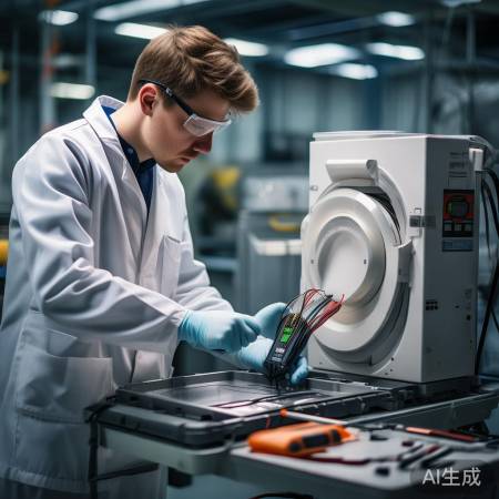 “断电检查,安全拆卸消毒柜盖”