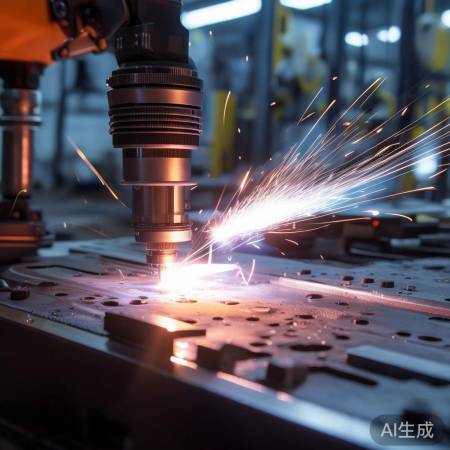 点焊加工:金属接触面熔化凝固连