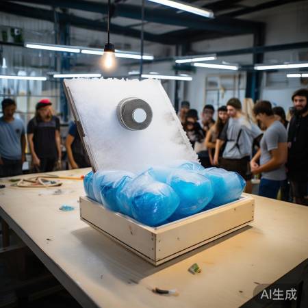 简易空调,风扇冰袋,空气流动降
