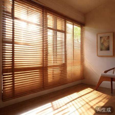 遮阳窗帘降温室内