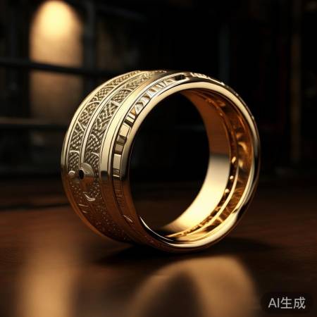 小心拆解，保险柜戒指隐藏技巧。