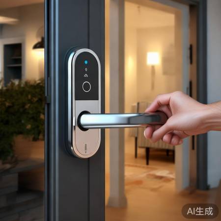“指纹解锁，生活升级，远程掌控
