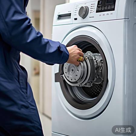 断电更换洗衣机离合器