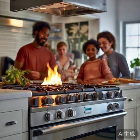 KD燃气灶升级,健康厨房新选择