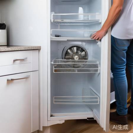 冰箱风扇检查与清理