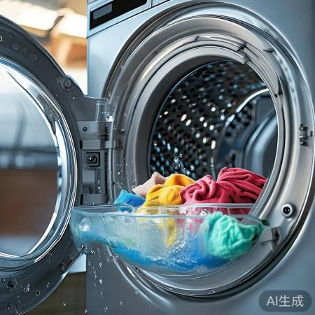 洗衣机洗涤勿关水,以免故障。