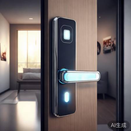 指纹锁安全可靠,多重保障。