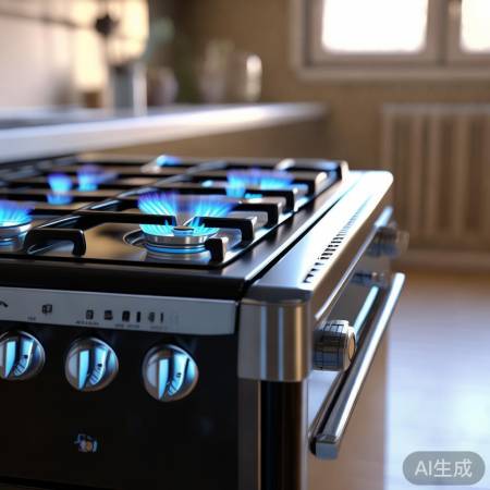 燃气灶自动熄火,安全有保障。