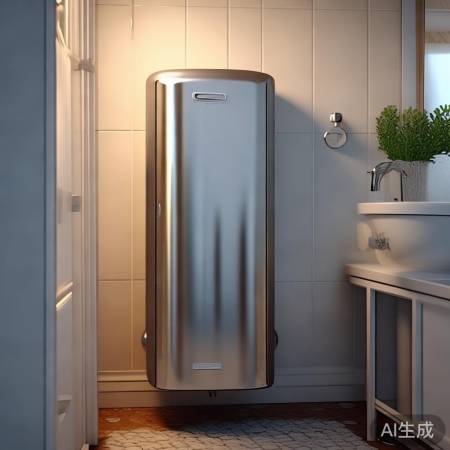 竖挂电热水器,空间更节省。