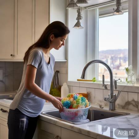 “洗衣盆与洗衣机高度,健康生活