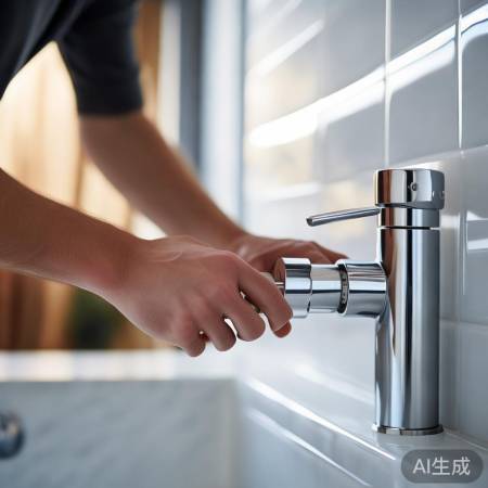 关闭进水阀,安全换热水器