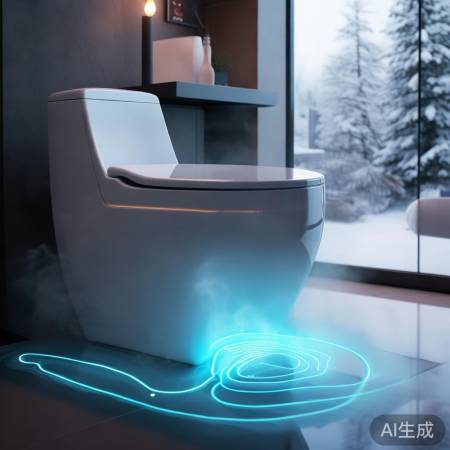 “智能马桶制热,冬日暖意足”