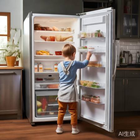 冰箱省电小贴士：避免门堵热食，