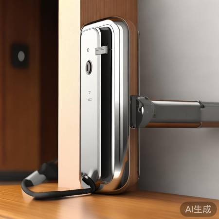 雅尼斯智能锁，充电便捷，锂电池