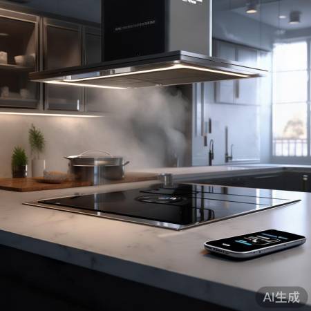 “智能APP控抽油烟，回家享受