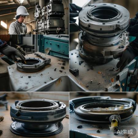 更换密封圈,涂抹油,简单修复。