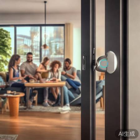 荆门樱花智能锁,便捷安全,现代