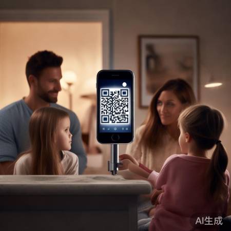 二维码设临时密码,亲友访客安心