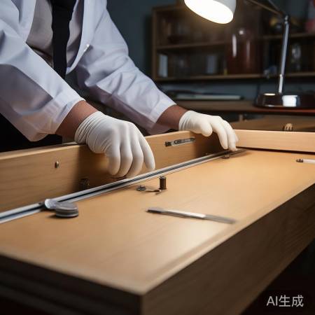 定期检查,保障滑轨螺丝。