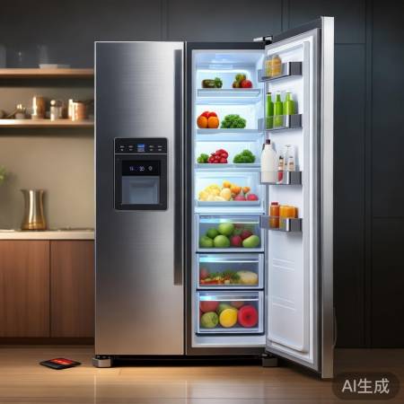 536升大容量冰箱，保鲜智能，