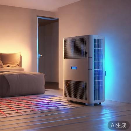 高能效比空气能地暖,环保经济。