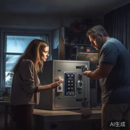 保险柜保贵重，安全意识勿放松。