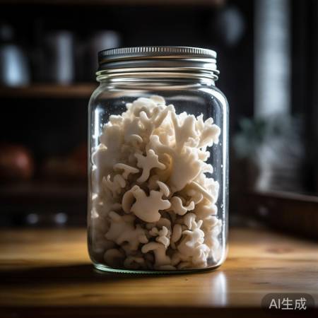 干银耳易潮易霉,干燥保存是关键