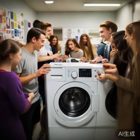 江苏校园洗衣机装,宿舍洗衣不再