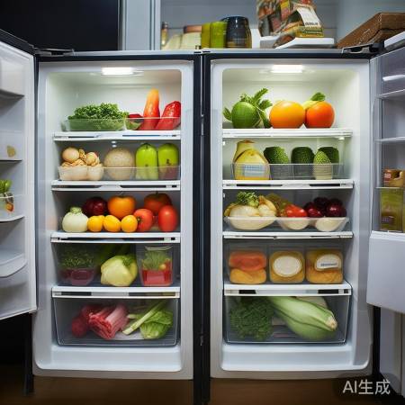 冰箱食物摆放有讲究,保鲜散热,