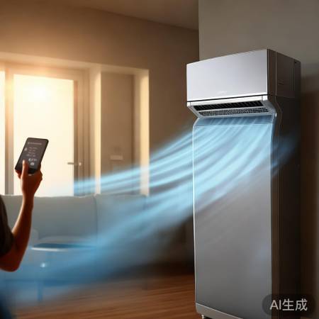 空调制冷快,遥控便捷,夏日舒适