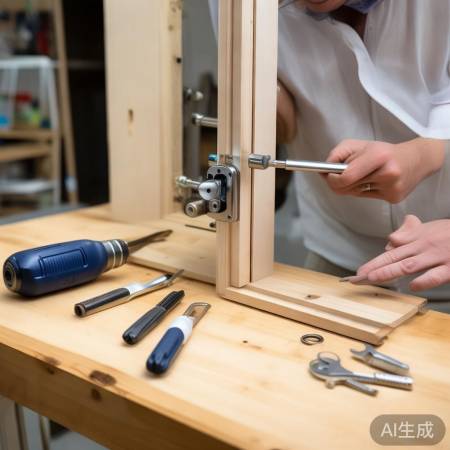 指纹锁安装,工具准备,安全操作