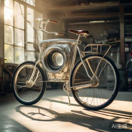 自行车洗衣机:环保创意结合