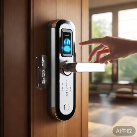 “海康威视智能锁，多种解锁方式