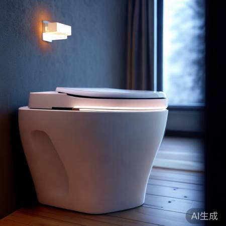 温暖座圈夜灯,设计用心体贴。