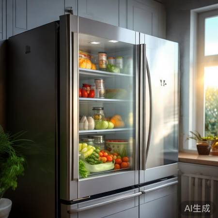 采光好散热快,冰箱节能又明亮。