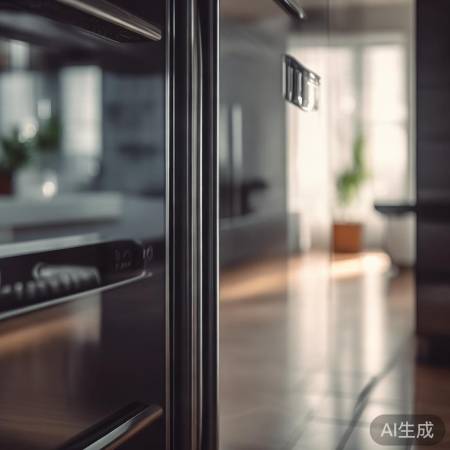 美的冰箱静音设计,家庭生活无忧