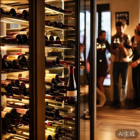 红酒柜:家居美酒装饰,品酒会佳