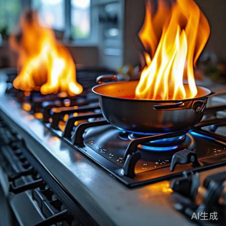 燃气灶火力38-52千瓦,满足