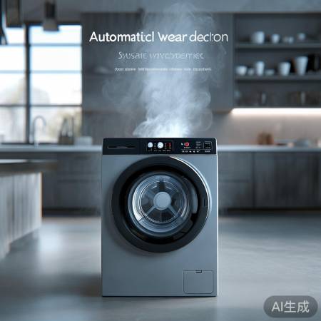 智能洗衣机,自动水位,效率高!
