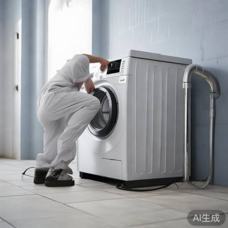 洗衣机安装:留空间,垂直水管,