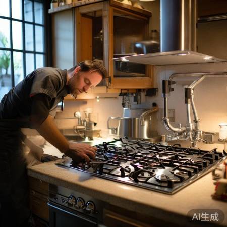 燃气热水器，通风防燃，管道调试