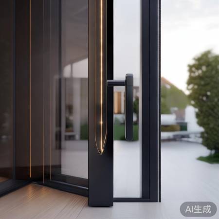 断桥铝智能锁,兼顾耐用与安全,